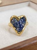 Anillo Corazón | Piedra natural única